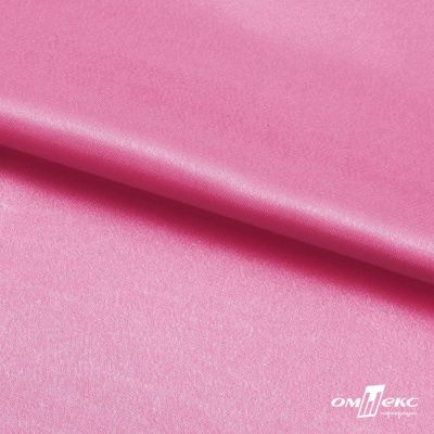 Поли креп-сатин 15-2215, 125 (+/-5) гр/м2, шир.150см, цвет розовый - купить в Магнитогорске. Цена 155.57 руб.