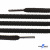 Шнурки #106-09, круглые 130 см, цв.чёрный - купить в Магнитогорске. Цена: 21.92 руб.
