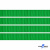 Репсовая лента 019, шир. 6 мм/уп. 50+/-1 м, цвет зелёный - купить в Магнитогорске. Цена: 87.54 руб.