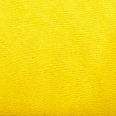 Фатин блестящий 16-70, 12 гр/м2, шир.300см, цвет жёлтый - купить в Магнитогорске. Цена 109.72 руб.
