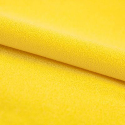 Креп стрейч Амузен 12-0752, 85 гр/м2, шир.150см, цвет жёлтый - купить в Магнитогорске. Цена 194.07 руб.