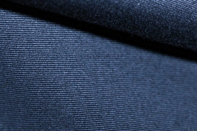 Ткань костюмная 8874/3, цвет темно-синий, 100% полиэфир - купить в Магнитогорске. Цена 433.60 руб.