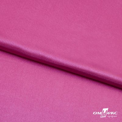 Поли креп-сатин 17-2627, 125 (+/-5) гр/м2, шир.150см, цвет розовый - купить в Магнитогорске. Цена 155.57 руб.