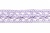 Тесьма кружевная 0621-1855, шир. 18 мм/уп. 20+/-1 м, цвет 107-фиолет - купить в Магнитогорске. Цена: 466.97 руб.