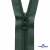 Спиральная молния Т5 890, 80 см, автомат, цвет т.зелёный - купить в Магнитогорске. Цена: 16.61 руб.