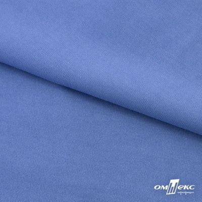 Трикотажное полотно Джерси Понте-де-Рома, 95% / 5%, 150 см, 290гм2, цв. серо-голубой, м - купить в Магнитогорске. Цена 297 руб.