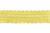 Тесьма кружевная 0621-1212А, шир. 45 мм/уп. 20+/-1 м, цвет 017-жёлтый - купить в Магнитогорске. Цена: 1 033.32 руб.