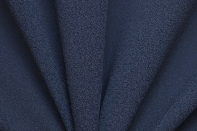 Костюмная ткань с вискозой "Бриджит", 210 гр/м2, шир.150см, цвет т.синий - купить в Магнитогорске. Цена 564.96 руб.
