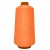 Нитки текстурированные некручёные 457, намот. 15 000 м, цвет оранжевый - купить в Магнитогорске. Цена: 204.10 руб.