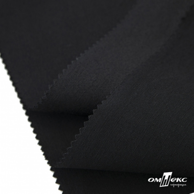 Ткань смесовая для спецодежды "Униформ", 200 гр/м2, шир.150 см, цвет чёрный - купить в Магнитогорске. Цена 162.46 руб.