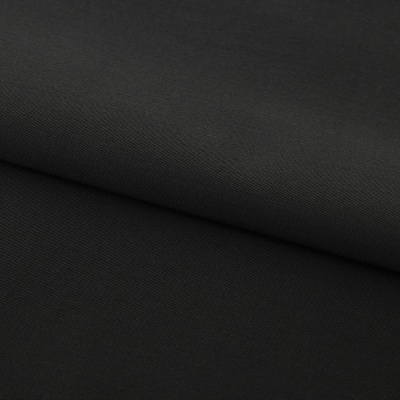 Костюмная ткань с вискозой "Меган", 210 гр/м2, шир.150см, цвет чёрный - купить в Магнитогорске. Цена 378.55 руб.