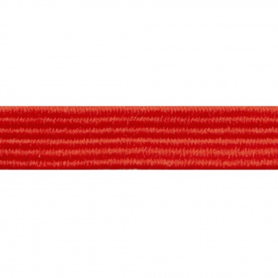 Резиновые нити с текстильным покрытием, шир. 6 мм ( упак.30 м/уп), цв.- 86-красный - купить в Магнитогорске. Цена: 155.22 руб.