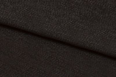 Ткань джинсовая №96, 160 гр/м2, шир.148см, цвет чёрный - купить в Магнитогорске. Цена 350.42 руб.