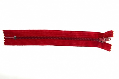 Спиральная молния Т5 820, 18 см, автомат, цвет красный - купить в Магнитогорске. Цена: 8.41 руб.