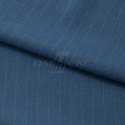 Костюмная ткань "Жаклин", 188 гр/м2, шир. 150 см, цвет серо-голубой - купить в Магнитогорске. Цена 426.49 руб.