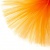 Фатин матовый 16-127, 12 гр/м2, шир.300см, цвет оранжевый - купить в Магнитогорске. Цена 96.31 руб.