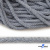 Шнур плетеный d-6 мм круглый, 70% хлопок 30% полиэстер, уп.90+/-1 м, цв.1086-голубой - купить в Магнитогорске. Цена: 588 руб.