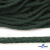 Шнур плетеный d-6 мм, 70% хлопок 30% полиэстер, уп.90+/-1 м, цв.1083-тём.зелёный - купить в Магнитогорске. Цена: 588 руб.
