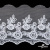 Кружево на сетке LY1985, шир.120 мм, (уп. 13,7 м ), цв.01-белый - купить в Магнитогорске. Цена: 877.53 руб.