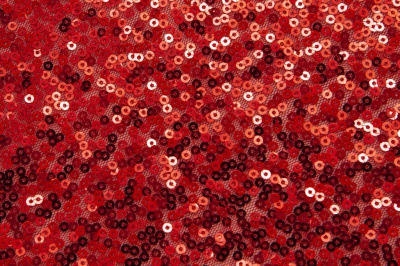 Сетка с пайетками №18, 188 гр/м2, шир.130см, цвет красный - купить в Магнитогорске. Цена 371 руб.