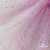 Сетка Фатин Глитер Спейс, 12 (+/-5) гр/м2, шир.150 см, 16-12/розовый - купить в Магнитогорске. Цена 202.08 руб.