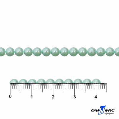 0404-5146G-Полубусины пластиковые круглые "ОмТекс", 4 мм, (уп.50гр=2500+/-10шт), цв.086-бл.бирюза - купить в Магнитогорске. Цена: 63.50 руб.