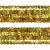 Тесьма с пайетками D16, шир. 20 мм/уп. 25+/-1 м, цвет золото - купить в Магнитогорске. Цена: 778.19 руб.