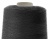Швейные нитки (армированные) 28S/2, нам. 2 500 м, цвет чёрный - купить в Магнитогорске. Цена: 139.91 руб.