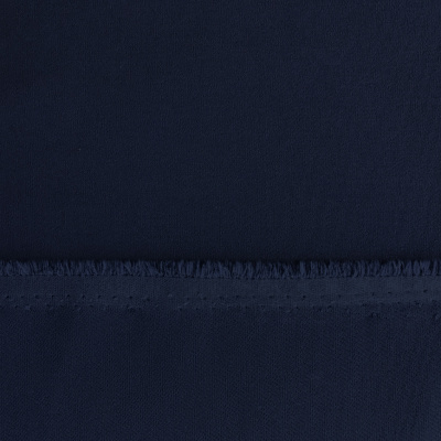 Костюмная ткань "Элис", 220 гр/м2, шир.150 см, цвет т.синий - купить в Магнитогорске. Цена 308 руб.