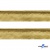 Кант атласный 136, шир. 12 мм (в упак. 65,8 м), цвет золото - купить в Магнитогорске. Цена: 433.08 руб.